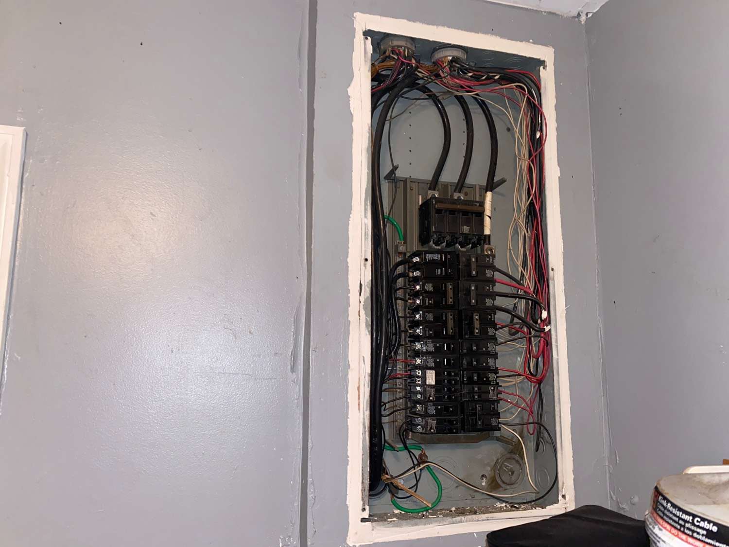 What Is the Electrical Panel Clearance Requirements? First Thoughts? 2