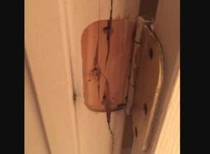 Easy Fix for Repairing Damaged Door Hinge