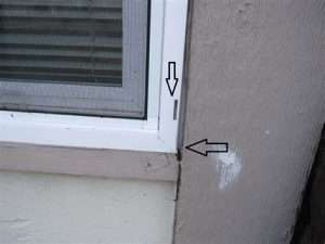 Weep Holes Installed on Windows