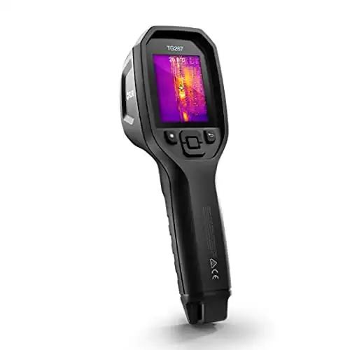 FLIR TG267 Thermal Camera, Ideal for Commercial Electrical, Facility Maintenance, and HVAC Applications, Brilliant 2.4 Inch Screen, Record Images to Monitor Maintenance History