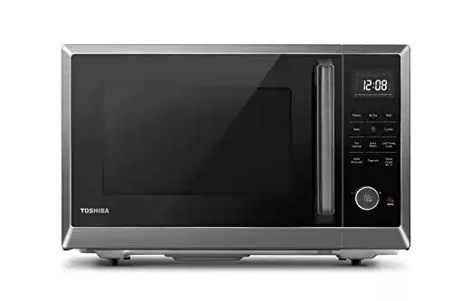 TOSHIBA ML2-EC10SA(BS) 8-in-1 Countertop Microwave with Air Fryer Microwave Combo