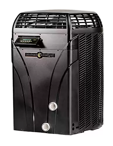 AquaCal Heatwave SuperQuiet SQ125 Heat Pump 101,000 BTU, Heat only, Swimming Pool Heater