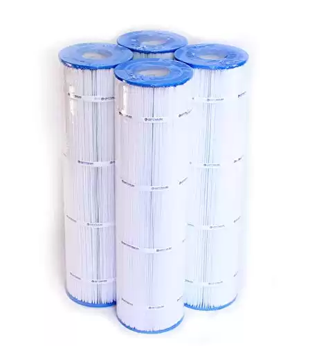 Pool Filter 4-Pack, Replaces Jandy CL460 R0554600, Unicel C-7468, Filbur FC-0810, & Pleatco PJAN115 Filter Cartridges