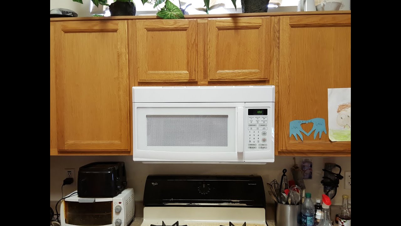 Microwave Vent Clearance from Range - Nonprofit Home Inspections