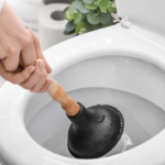 unclog a toilet
