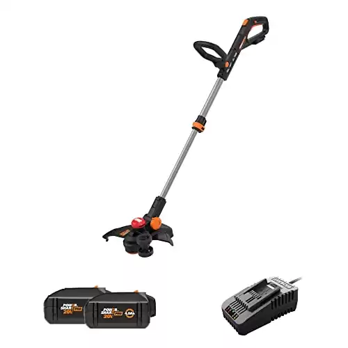 Worx Nitro 20V Brushless 13 Cordless String Trimmer - WG173 (Battery & Charger Included)