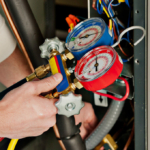 hvac system serviced