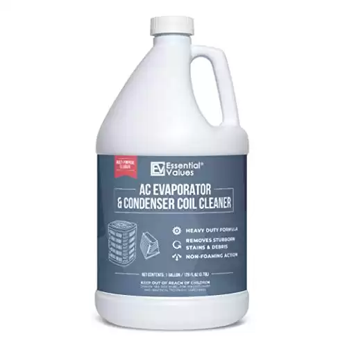 Coil Cleaner for AC Unit (Gallon) | AC Coil Cleaner That is Non Foam Formula for Condenser Coils - Heavy Duty Professional Grade & Compatible with Commercial & Residential Air Conditioning Uni...