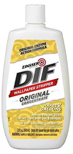 Rust-Oleum 2422 DIF Wallpaper Stripper Concentrate, 22-Ounce