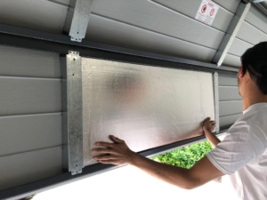 benefits of garage door insulation