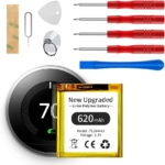 nest thermostat battery