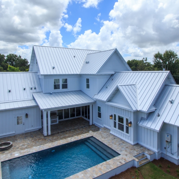How Long Does a Metal Roof Last in Florida? 1 Metal roof panels on a Florida home