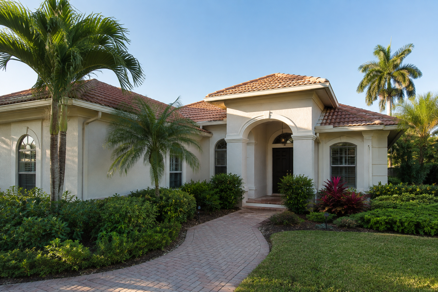 Inspection Services 1 Palm-lined South Florida home